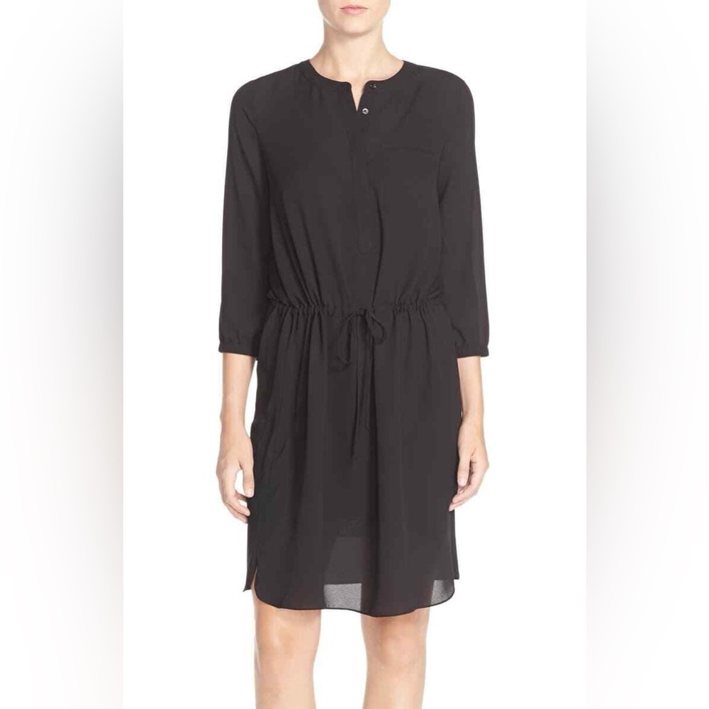NYDJ Lauren Pleat Black Dress/tunic Women’s Size XL